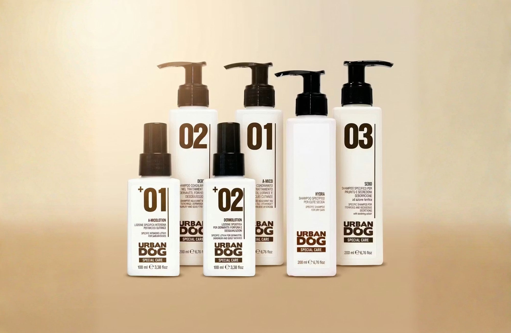 Shampoo specifici per problematiche della pelle del cane: linea curativa di Urban Dog