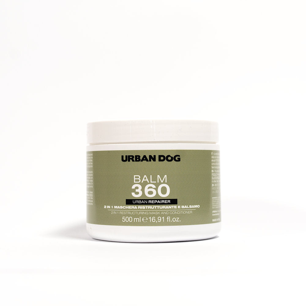 Maschera ristrutturante e balsamo Balm 360 per cani 500ml | URBAN DOG