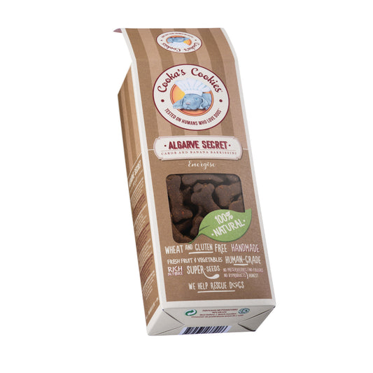 Biscotti naturali per cani carruba e banana