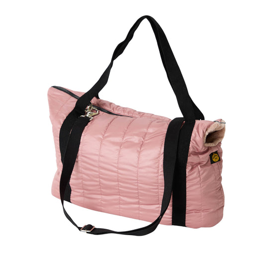 Borsa trasportino per cani foderata in ecopelliccia | Fashion Dog
