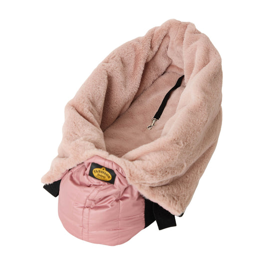 Borsa trasportino per cani foderata in ecopelliccia | Fashion Dog
