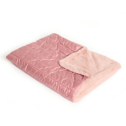 Coperta trapuntata con ecopelliccia per cani e gatti | Fashion Dog