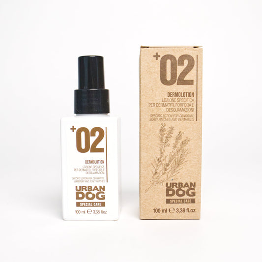 Lozione crema spray per irritazioni della pelle del cane