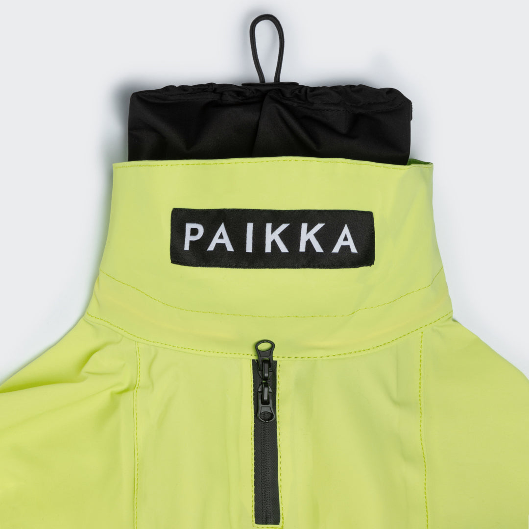 PAIKKA Guscio giacca riflettente e impermeabile per cani