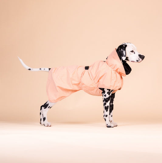 PAIKKA Guscio giacca riflettente e impermeabile per cani