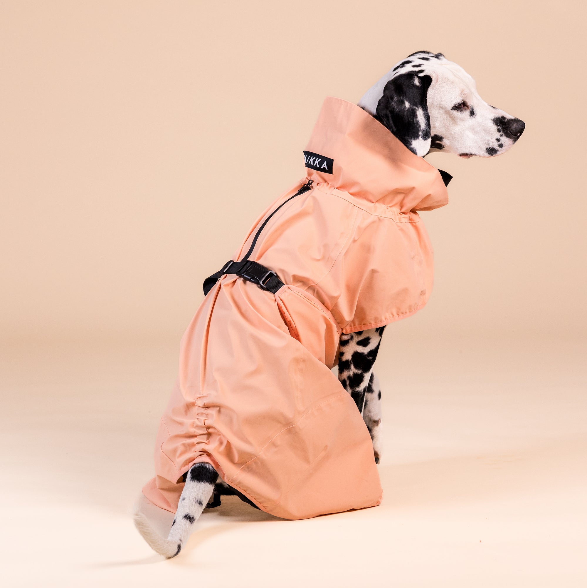 PAIKKA Guscio giacca riflettente e impermeabile per cani