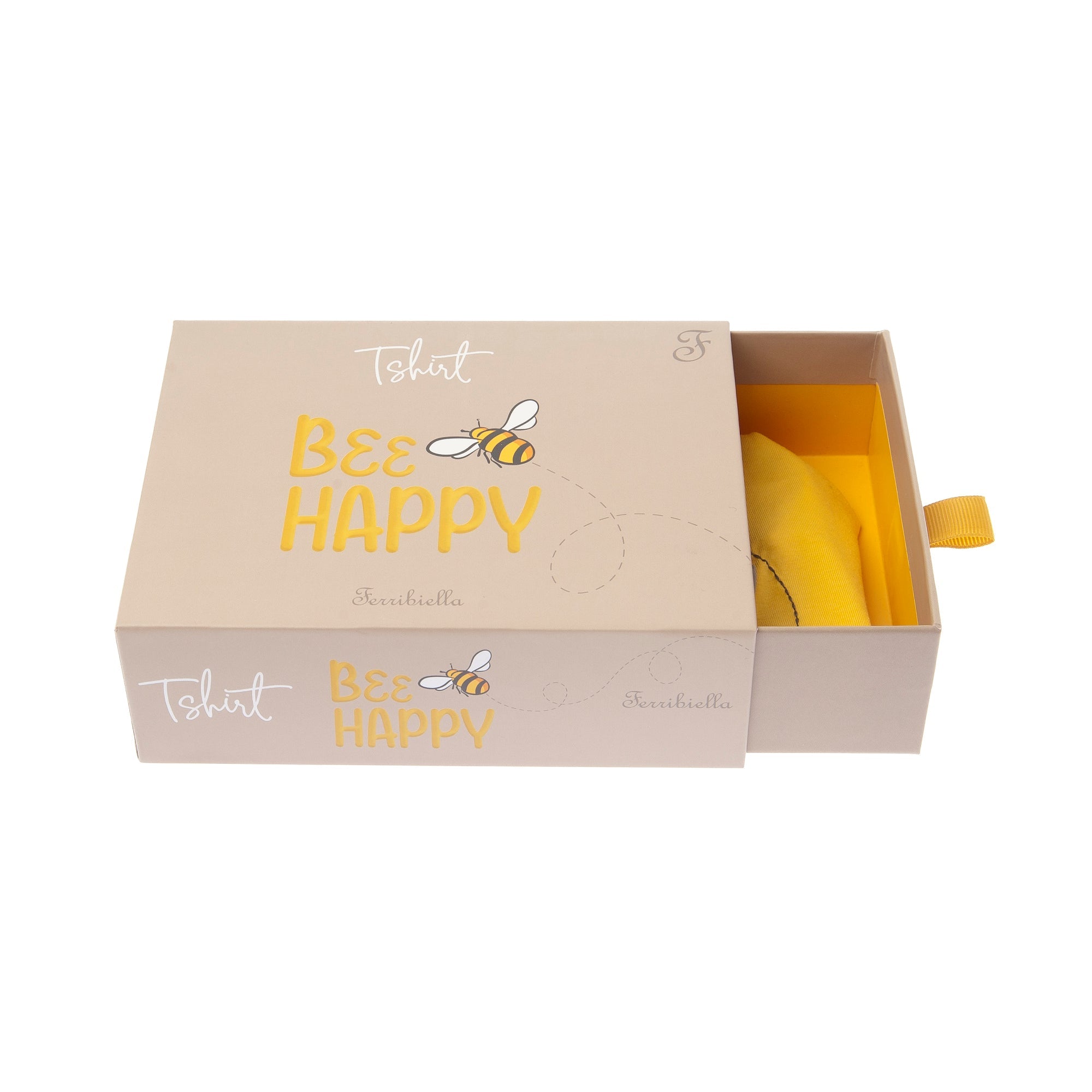 Maglietta Bee Happy - luce e gioia a portata di mano