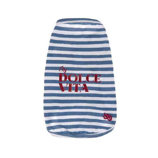 Maglietta per cani Dolce Vita - tra le onde del mare | FERRIBIELLA