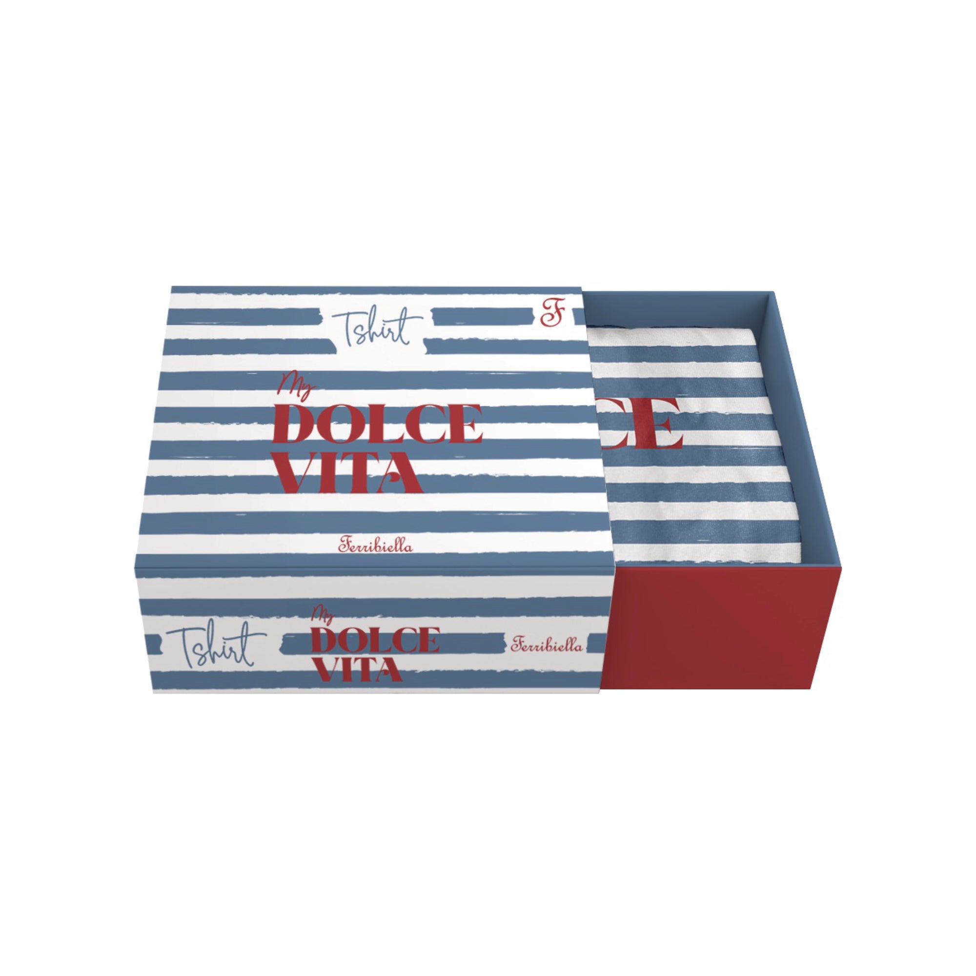 Maglietta per cani Dolce Vita - tra le onde del mare | FERRIBIELLA