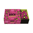Carica l'immagine nel visualizzatore della galleria, Maglietta Rock Princess - fucsia e maculato per uno stile deciso
