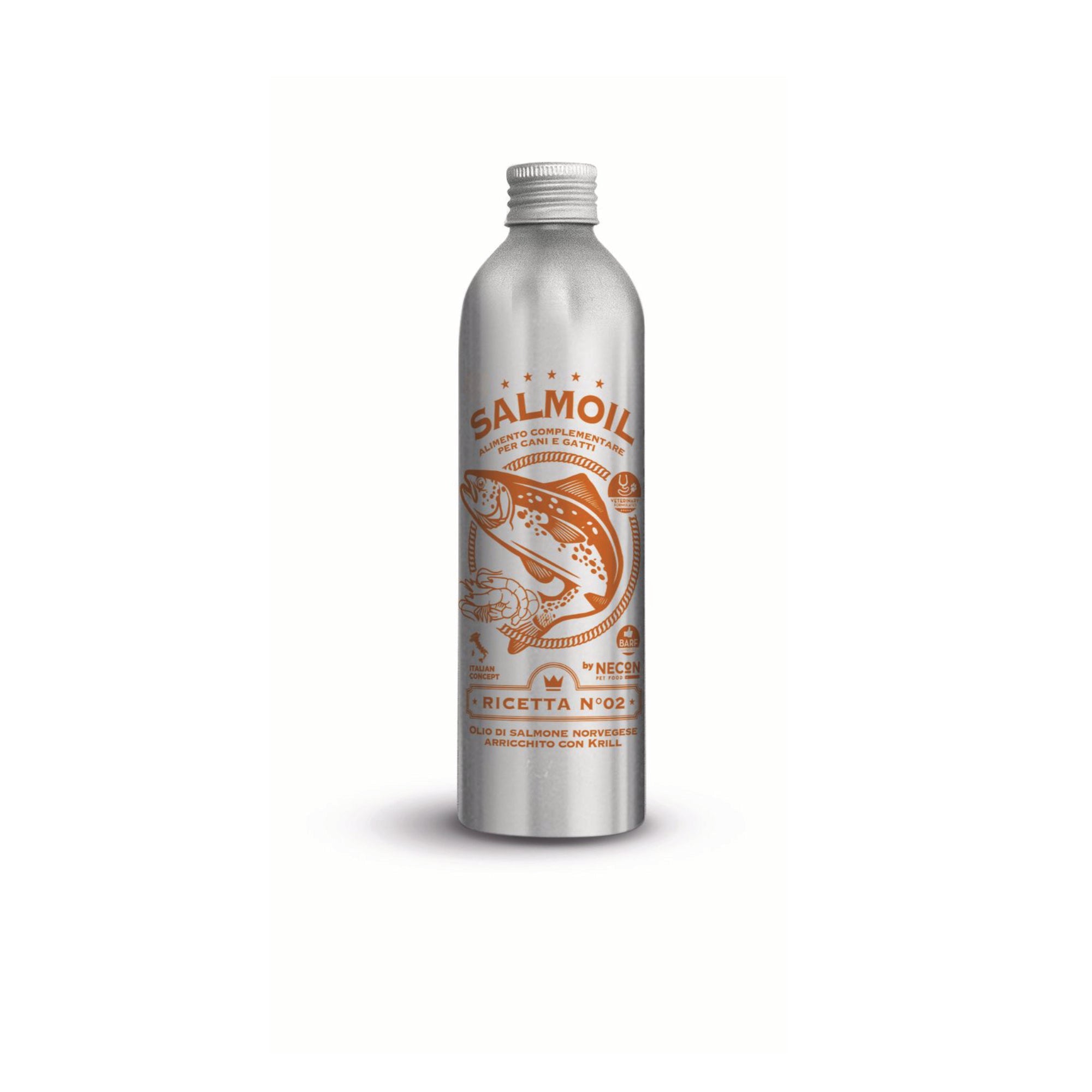 Salmon Oil - Benessere intestinale per Cani e Gatti 50ml