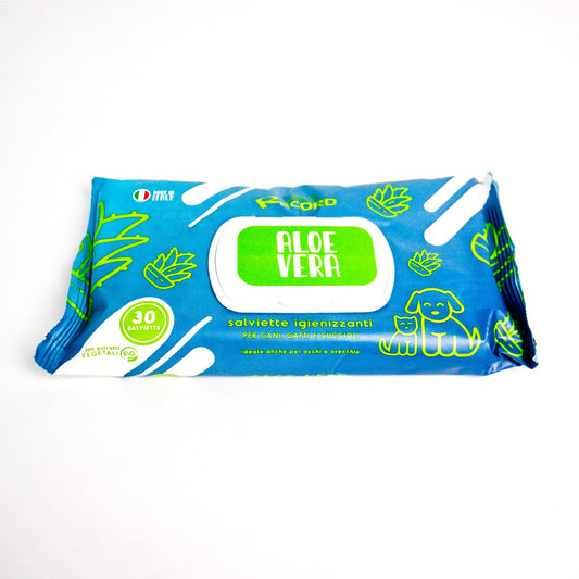 Salviette Aloe Vera per cani e gatti
