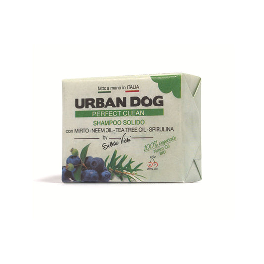 Shampoo Solido per cani Perfect Clean al Mirto 100gr | URBAN DOG