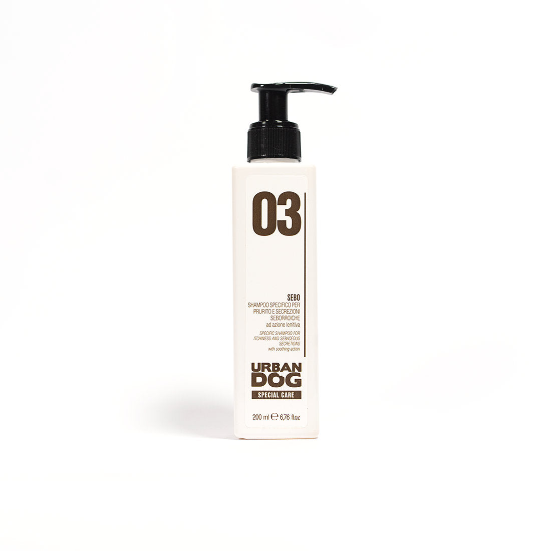 Shampoo 03 Sebo | Shampoo specifico per prurito e secrezioni seborroiche 200ml