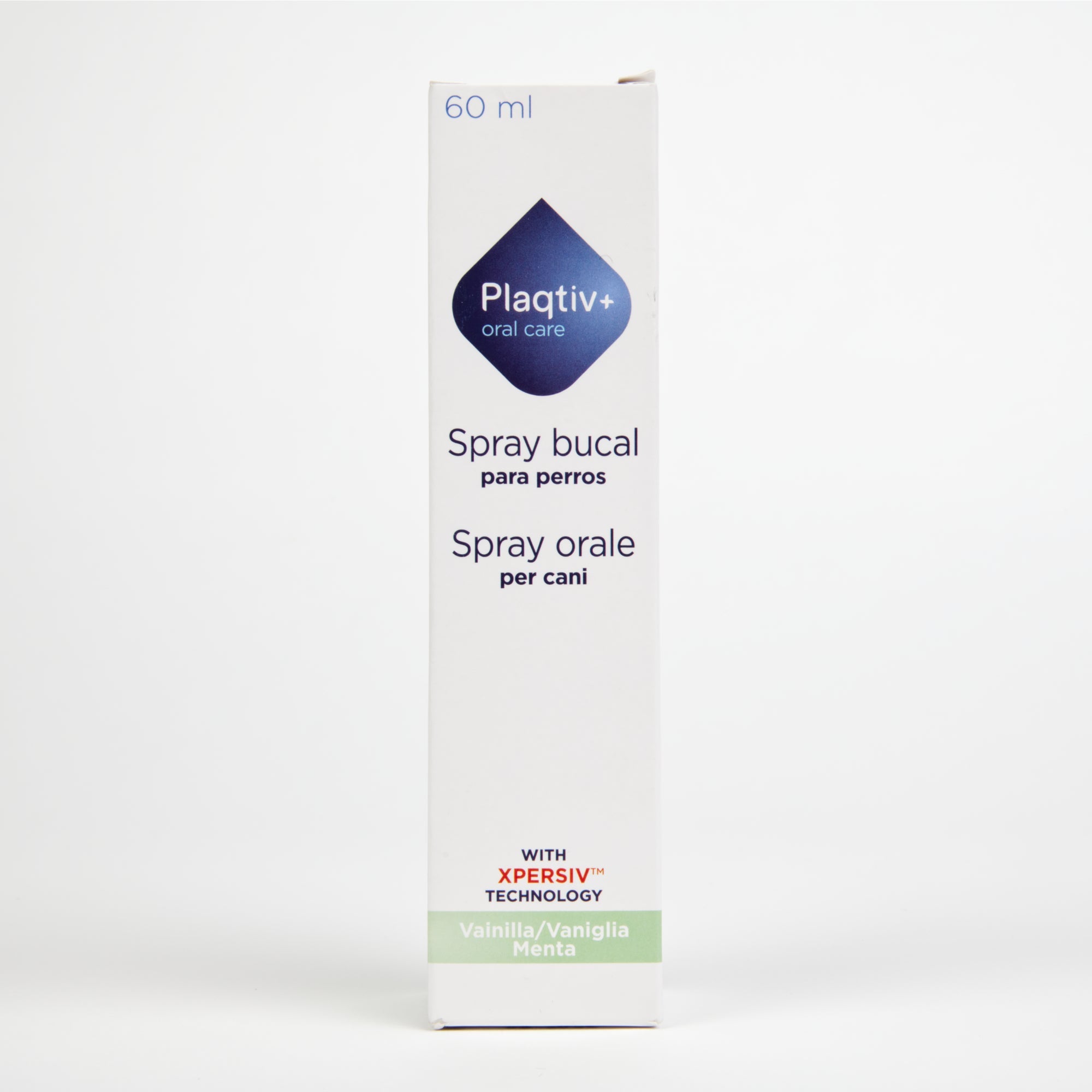 Plaqtiv+ Spray Orale per cani gusto menta/vaniglia