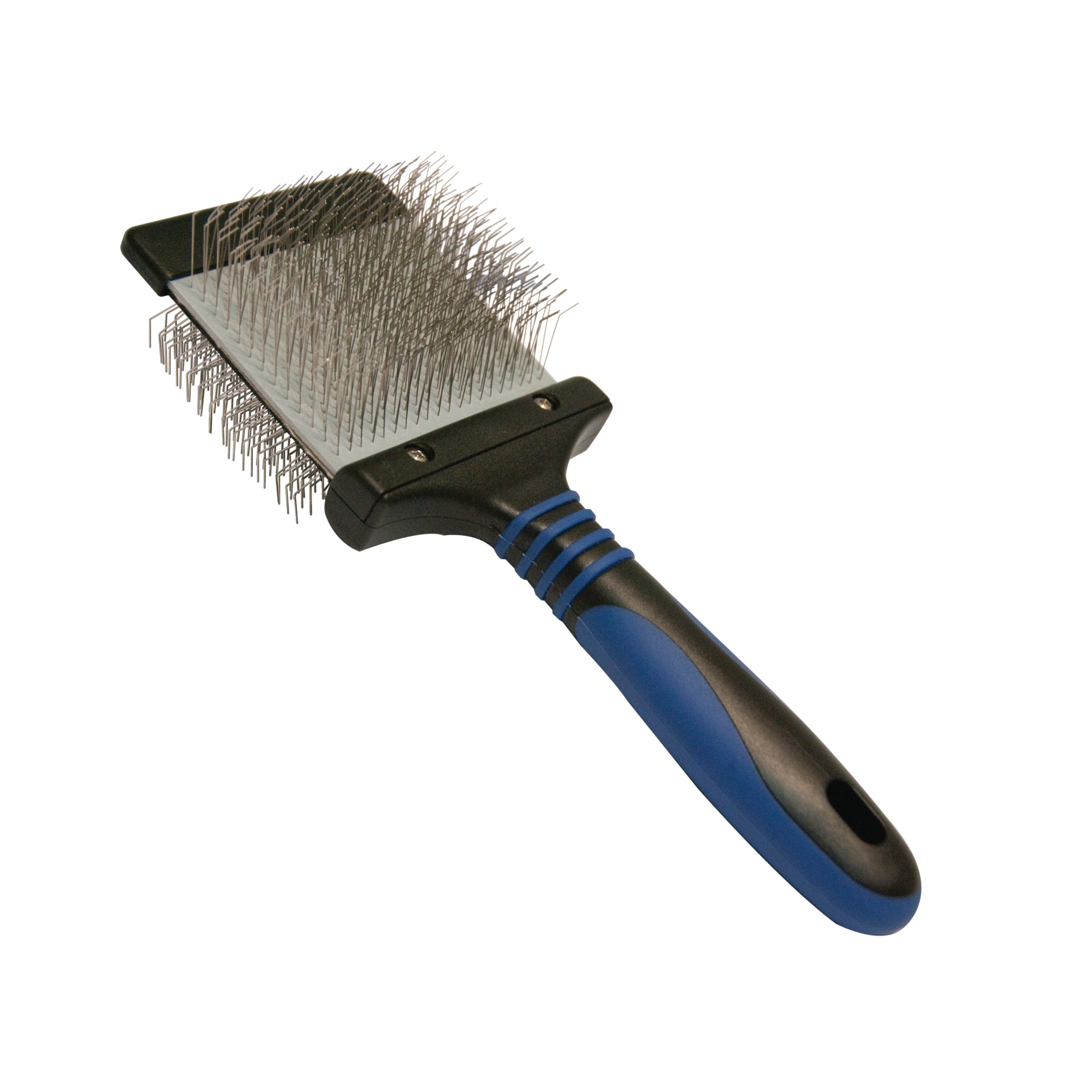 Spazzola morbida e flessibile a doppio lato per cani e gatti