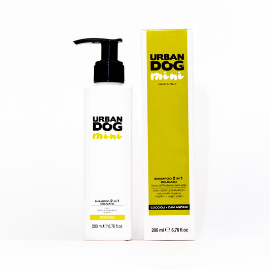 Shampoo delicato per cani cuccioli e anziani e gatti 200ml |URBAN DOG