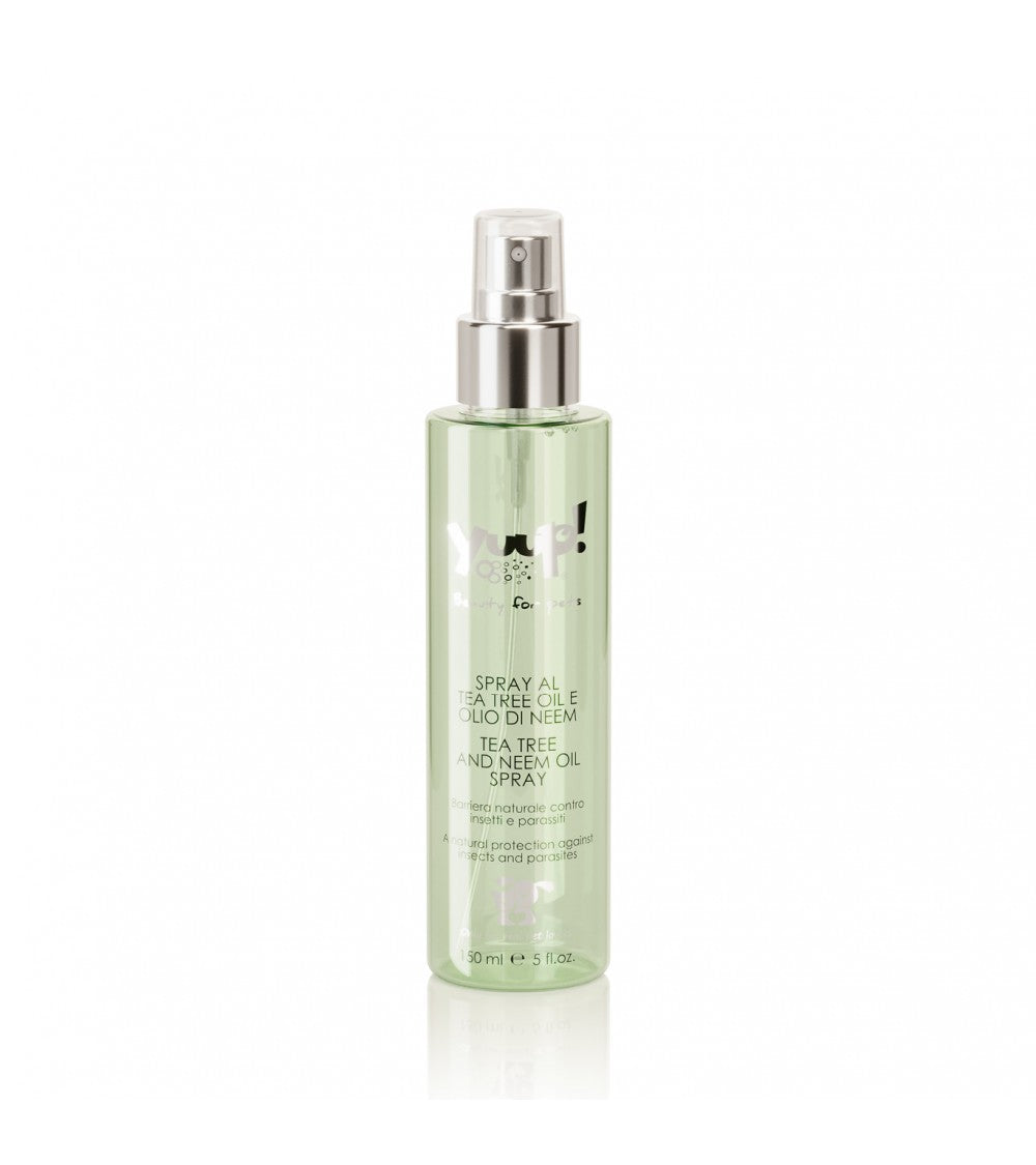 Spray repellente naturale per cani e gatti  con olio di Neem e olio di Tea Tree | Yuup